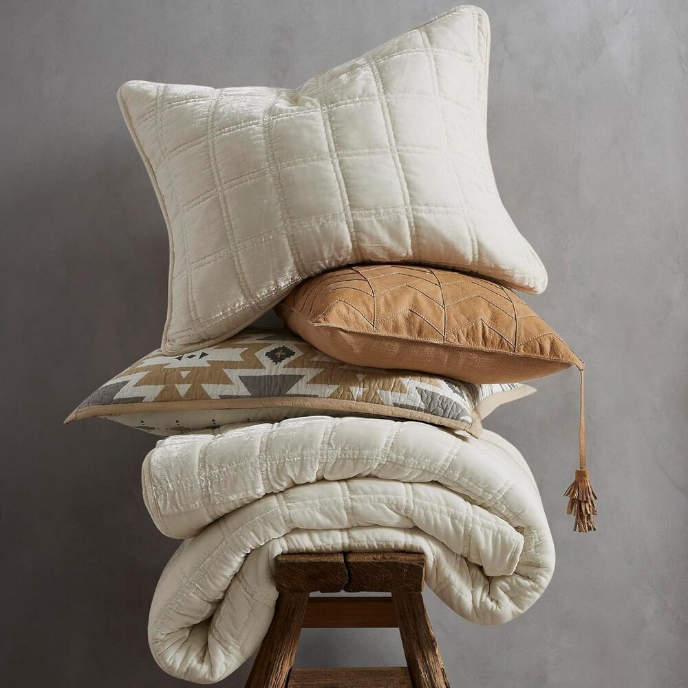HiEnd Accents Stella Faux Silk Velvet Throw Blanket